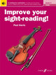 Book cover of: Improve your sight-reading! Violin Grade 5. By: Paul Harris