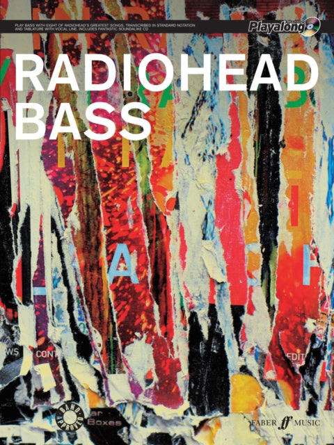 Book cover of: Radiohead Authentic Bass Playalong. By: Radiohead (Musical group)