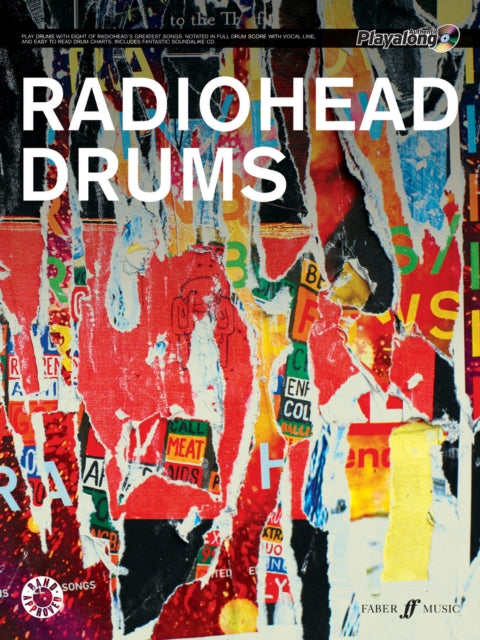 Book cover of: Radiohead Authentic Drums Playalong