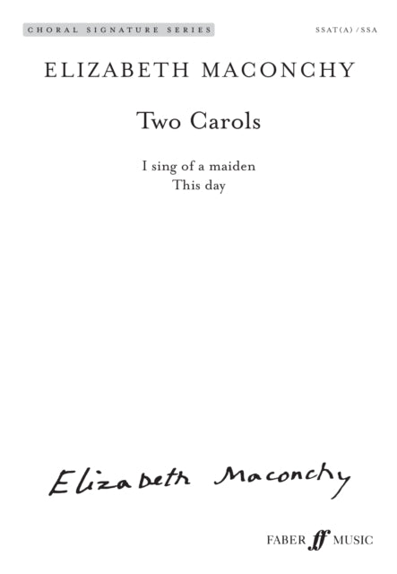Book cover of: Two Carols
