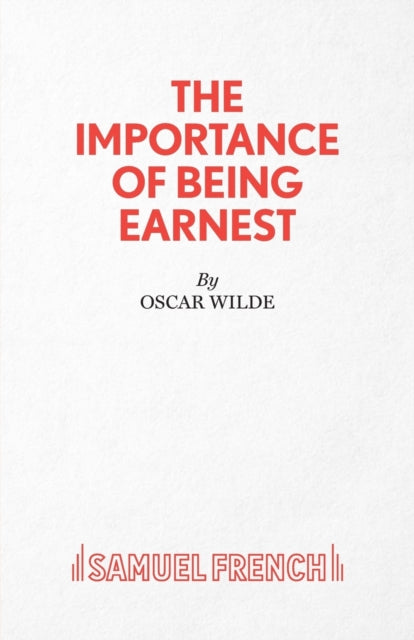 Book cover of: Importance of Being Earnest