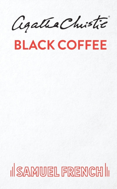 Book cover of: Black Coffee. By: Agatha Christie