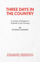 Book cover of: Three Days in the Country. By: Patrick Marber