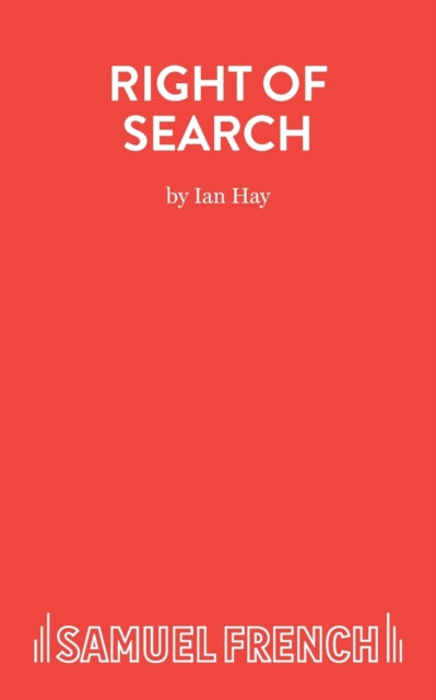 Book cover of: Right of Search. By: HAY