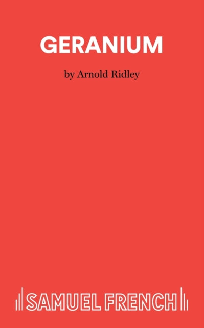 Book cover of: Geranium. By: RIDLEY