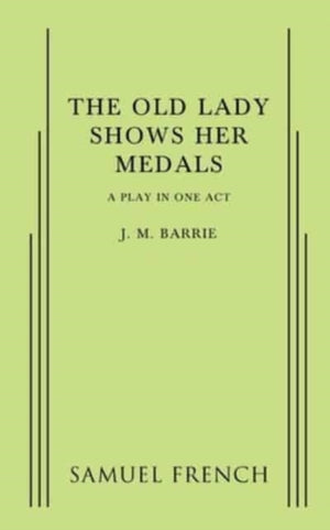 Old Lady Shows Her Medals