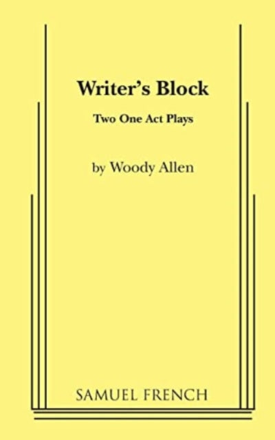 Book cover of: Writer's Block. By: Woody Allen