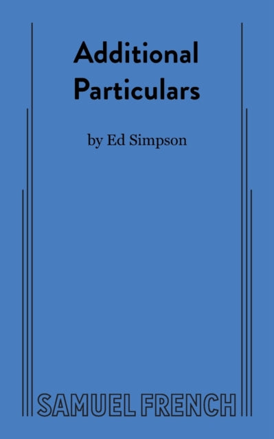 Book cover of: Additional Particulars. By: Ed Simpson