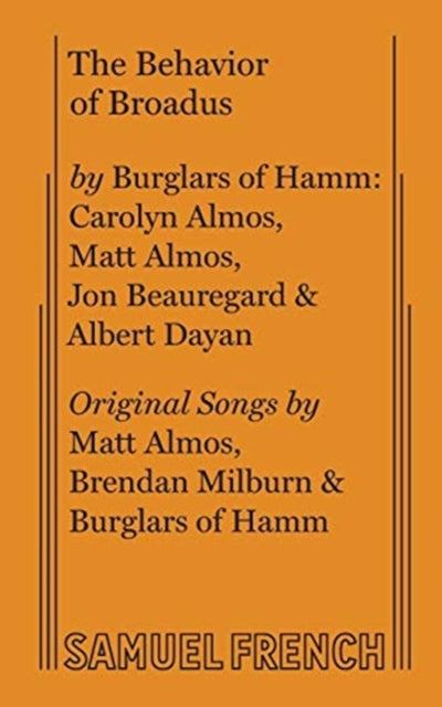 Book cover of: Behavior of Broadus. By: Albert Dayan