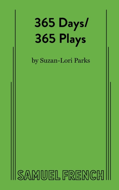 Book cover of: 365 Days/365 Plays. By: Suzan-Lori Parks