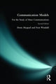 Book cover of: Communication Models for the Study of Mass Communications
