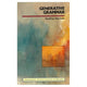 Book cover of: Generative Grammar