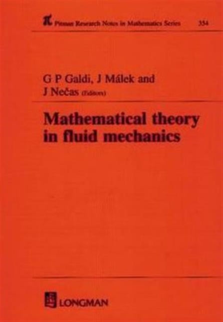 Book cover of: Mathematical Theory in Fluid Mechanics. By: G P Galdi