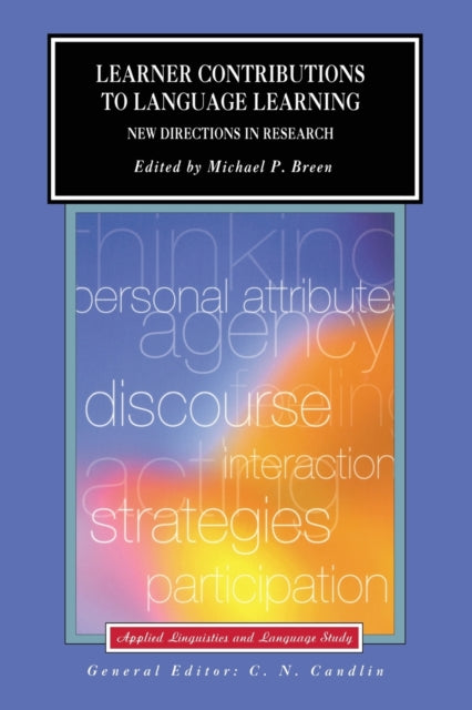 Book cover of: Learner Contributions to Language Learning