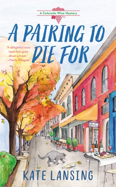 Book cover of: Pairing to Die For. By: Kate Lansing