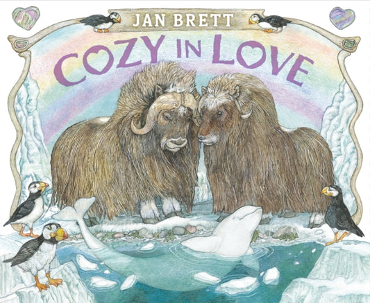 Book cover of: Cozy in Love. By: Jan Brett