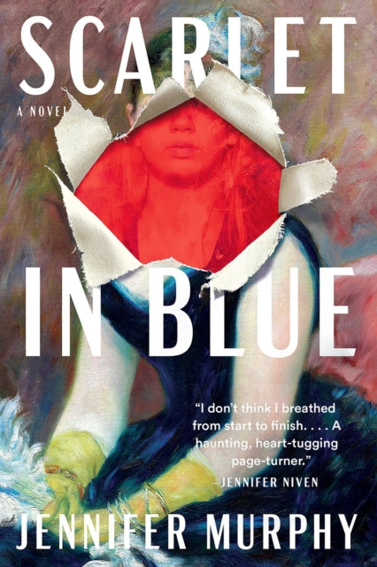 Book cover of: Scarlet in Blue. By: Jennifer Murphy