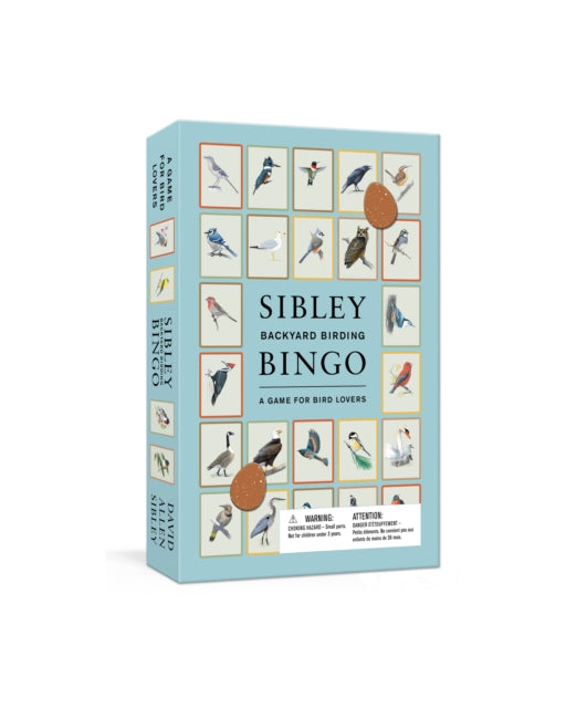 Sibley Backyard Birding Bingo, A Game for Bird Lovers: Board Games 9780593231852 David Allen Sibley