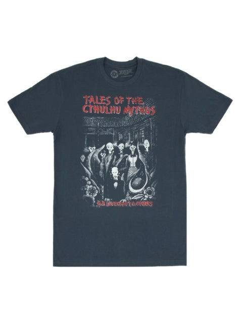 Book cover of: Tales of the Cthulhu Mythos Unisex T-shirt X-large