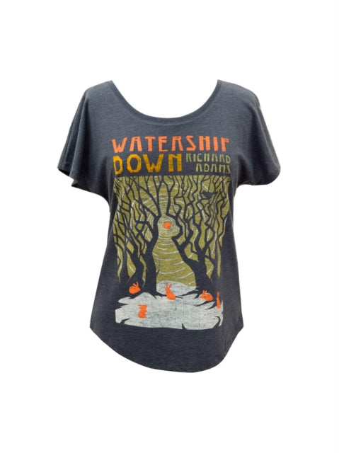 Book cover of: Watership Down Women's Relaxed Fit T-shirt X-large