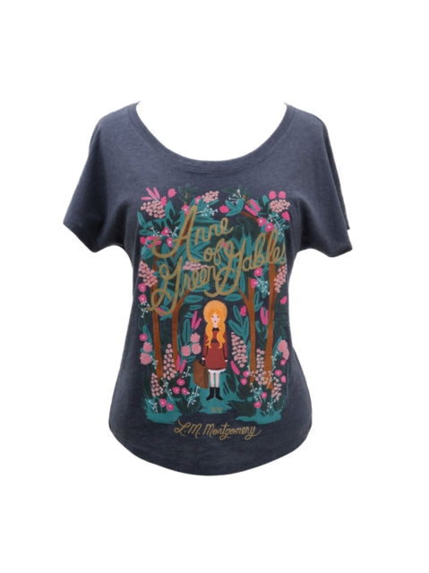 Book cover of: Anne of Green Gables Women's Relaxed Fit T-shirt Xx-large