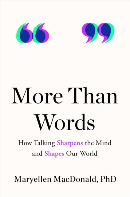 Book cover of: More Than Words