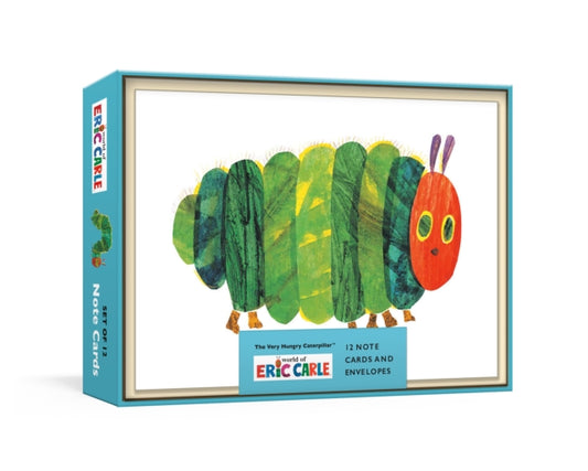 Book cover of: Very Hungry Caterpillar: 12 Note Cards and Envelopes. By: Eric Carle
