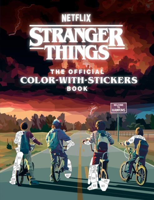 Book cover of: Stranger Things: The Official Color-with-Stickers Book