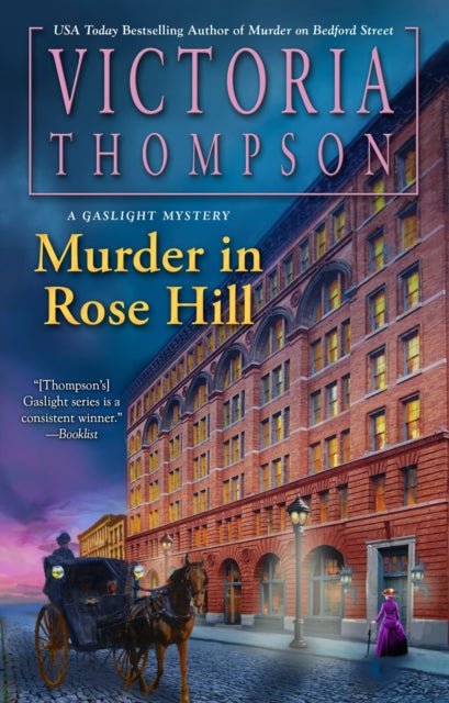 Book cover of: Murder in Rose Hill. By: Victoria Thompson