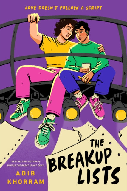 Book cover of: Breakup Lists. By: Adib Khorram