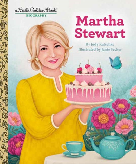 Book cover of: Martha Stewart: A Little Golden Book Biography. By: Judy Katschke