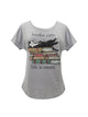 Book cover of: Books. Cats. Life Is Sweet. Women's Relaxed Fit T-shirt Xx-large