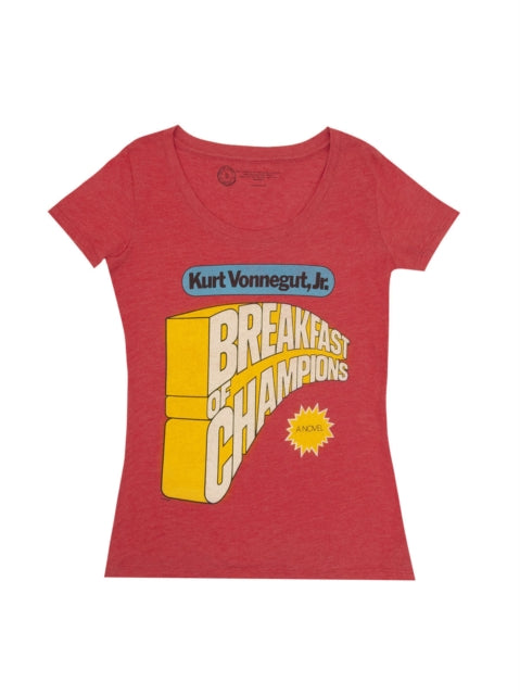 Book cover of: Breakfast of Champions Women's Scoop T-shirt Medium