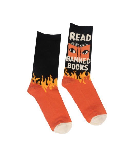 Book cover of: Read Banned Books Socks - Small
