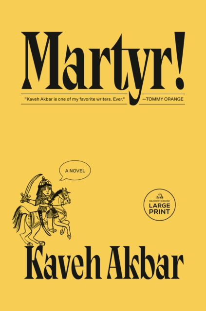 Book cover of: Martyr!. By: Kaveh Akbar