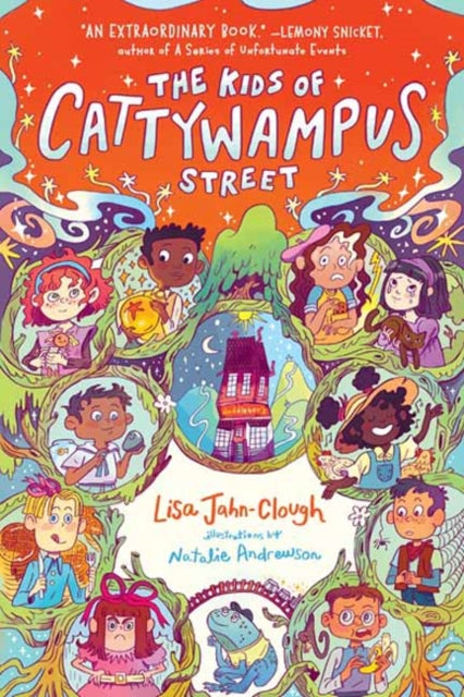 Book cover of: Kids of Cattywampus Street. By: Lisa Jahn-Clough