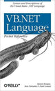 Book cover of: VB NET Language Pocket Reference