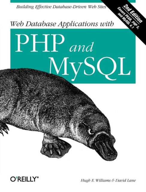 Book cover of: Web Database Applications with PHP and MySQL 2e. By: Hugh E. Williams