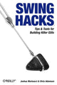Book cover of: Swing Hacks. By: Joshua Marinacci