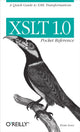 Book cover of: XSLT 1.0 Pocket Reference. By: Evan Lenz