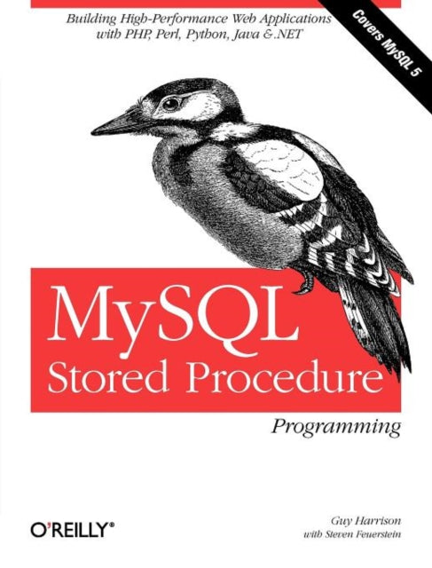 Book cover of: MySQL Stored Procedure Programming. By: Guy Harrison