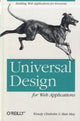 Book cover of: Universal Design for Web Applications. By: Chisholm, Wendy