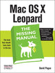 Book cover of: Mac OS X Leopard: The Missing Manual. By: David Pogue