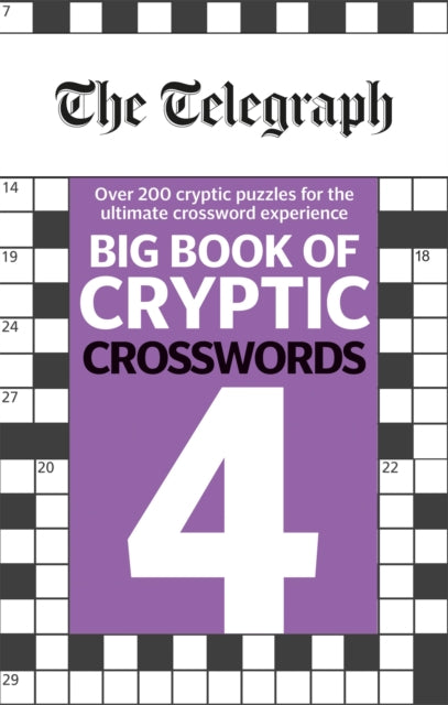 Book cover of: Telegraph Big Book of Cryptic Crosswords 4. By: Telegraph Media Group