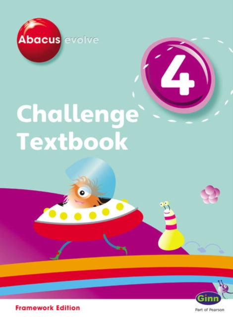 Book cover of: Abacus Evolve Challenge Year 4 Textbook. By: Adrian Pinel