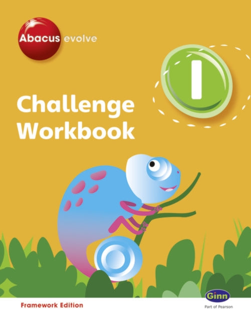 Book cover of: Abacus Evolve Challenge Year 1 Workbook Pack (x4 Workbooks). By: Gill Potter