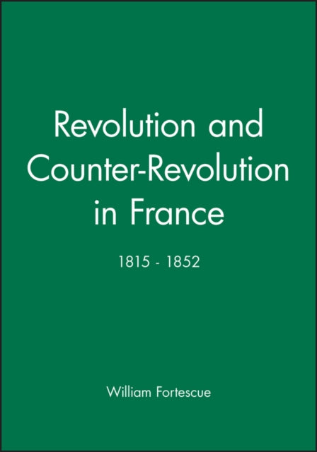 Book cover of: Revolution and Counter-Revolution in France