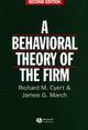 Book cover of: Behavioral Theory of the Firm