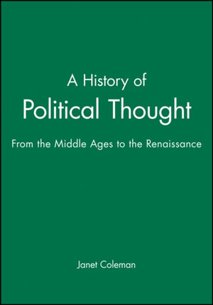A History of Political Thought