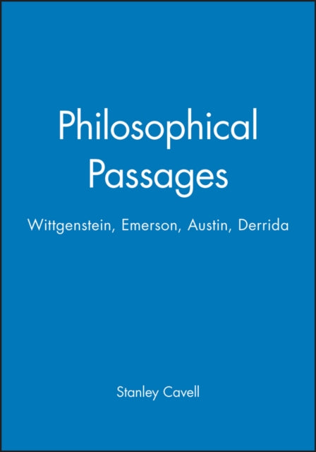 Book cover of: Philosophical Passages. By: Stanley Cavell